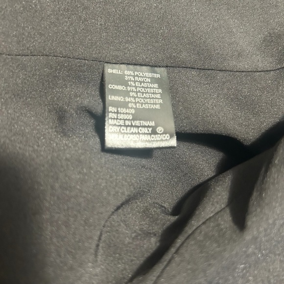 Cremieux Womens Brown Patch Sleeve one Button Front Blazer Sz 2 - Picture 15 of 15